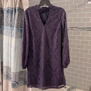 Long sleeve blue dress size M